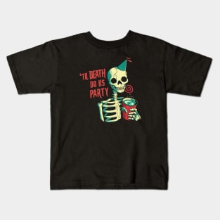 Til Death Do Us Party Kids T-Shirt